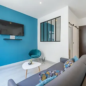 Appart Entier Avec 1 Chambre, 4 Personnes Max+ Internet Marseille